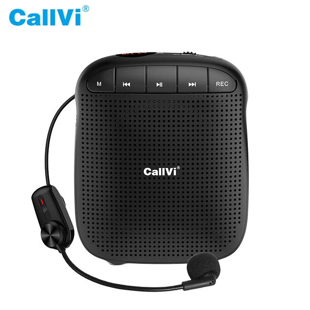 Callvi U-222 New Wireless Microphone Amplifier Mini Portable Voice Amplifier with bluetooth
