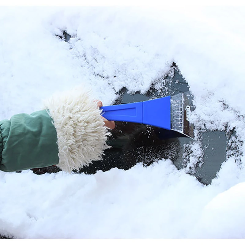 Car Ice Scraper Auto Vehicle Windshield Window Snow Remover Scraper Shovel Cleaning Tools Winter Car Accessories Supplies