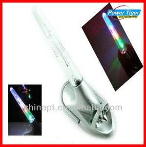 Car wind power antenna with LED light