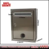CAS-119 Modern Commercial Stainless Steel Letter Box Mailbox for Sale
