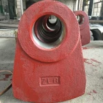 casting process titanium hammer crusher spares parts