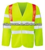 CE EN471 Reflective workwear with long sleeve Class 3 vest safety gear