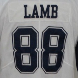 CeeDee Lamb White Color Rush Best Quality Stitched American Football Jersey
