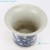 Import Ceramic Blue and White Hand Printed Pheasant Porcelain Barrel Flower Pot from China