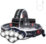 Cheap high power head lamp outdoor camping 30w usb rechargeable high power headlamps head lamp rechargeable
