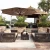 Import cheap PE outdoor rattan sofa sets Garden wicker sofa furniture from China