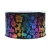 Import Cheap Price 75mm Foil Metallic Black gold Personalize Satin Print Grosgrain Ribbon from China