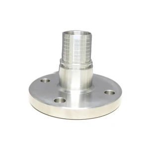 Cheap price SS 304/316L Sanitary Stainless Steel Fixed Flange with hose barb ANSI 150lb