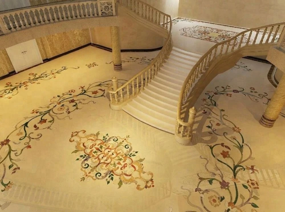 Cheap Sale Natural Stone Marble Stairs Steps
