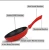Import Chef Granito Series 3 Layer Marble Coating Nonstick Fry Pan 20cm - RED from China