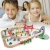 Import Children Beech wood Wooden Train Set 100pcs gift  toys from China