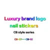 Children Nail Sticker Cartoon 3D Luxury brand Nail Sticker Nail Stickers Decoration