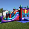 China Commercial Inflatable Bouncing Castle For Kids,Jumping Small Princess Slide Combo Inflatable Bouncer