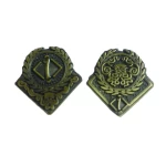 China Crafts Manufacturer Coin Custom 2D Embossed Europe Coin Dies Engraved Souvenir Antiqu Metal Coin