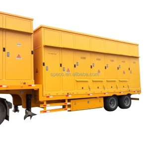 China electrical equipment supplies mobile substation 5000kVA~63000kVA