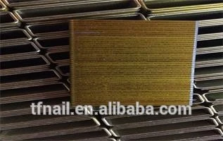 China Factory Metric Sofa Pneumatic Stapler Pin 98 Flooring Staples For Wood Furniture