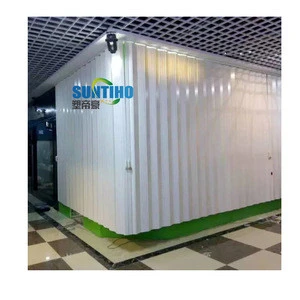 China great quality plastic folding door pvc sliding doors bathroom accordion
