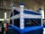 Import China hot sale blue bouncy inflatable castle with slide from China