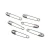 Import China manufacture silver tiny pins 1 inch safety pin 1 inch 28mm safety pins for women from China