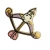 Import China Manufacturer Custom Metal Enamel Glitter Pin Cute Cat Lapel Pin from China