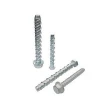 China manufacturer washered hex head self tapping masonry concrete anchors screw bolt