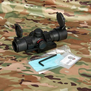 China manufacturer wholesale gun accessories tactical airsoft hunting optical reflex 1X red dot scope sight