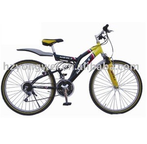 china mountain bike/26&quot; 18 speed suspension bicycle
