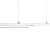 china product supermarket commercial light ce rohs 5 years warranty guangzhou manufacture linear led trunking system