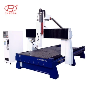 Chinese 4axis mold process cnc router for Auto & motorcycle plastic parts