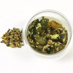 Chinese herbal slimming lotus tea flavours green tea dried lotus leaf tea
