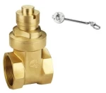Chinese Manufacturer White Red Painted Iron Handwheel Forged Body outoType 200WOG Brass Gate Valve