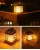 Christmas Lights Pillar Modern Led Lantern Solar Outdoor Decorative Flame Light