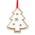 Import Christmas Tree Hanging Wooden Tree Santa Pendants Elk Cartoon Decoration from China