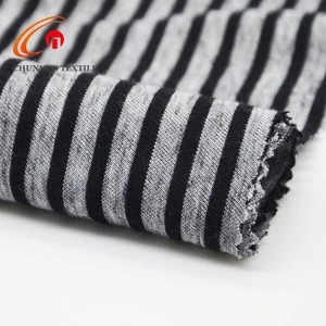 Chunnuo Textile Yarn Dyed Poly Viscose Blending Linen Fabric