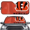 Cincinnati Bengals Car Sunshade Front Gear Thickened Summer Sunscreen Heat Insulation Sunshade