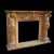 Import Classic Marble Carving Fireplace Mantel with Lady Statue for sale from China