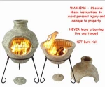 clay chimenea