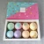 Import Clean products gift packing 8pcs flavor fizzy bath bombs from China