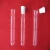 Import clear round bottom quartz glass test tube flat base ground test tube with stopper from China