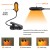 Import Clip on Book Lamp, Blue Light Blocking, 3 Brightness Eye Care Sleep Aid Lights,  Amber Book Light for Kids and Kindle from China