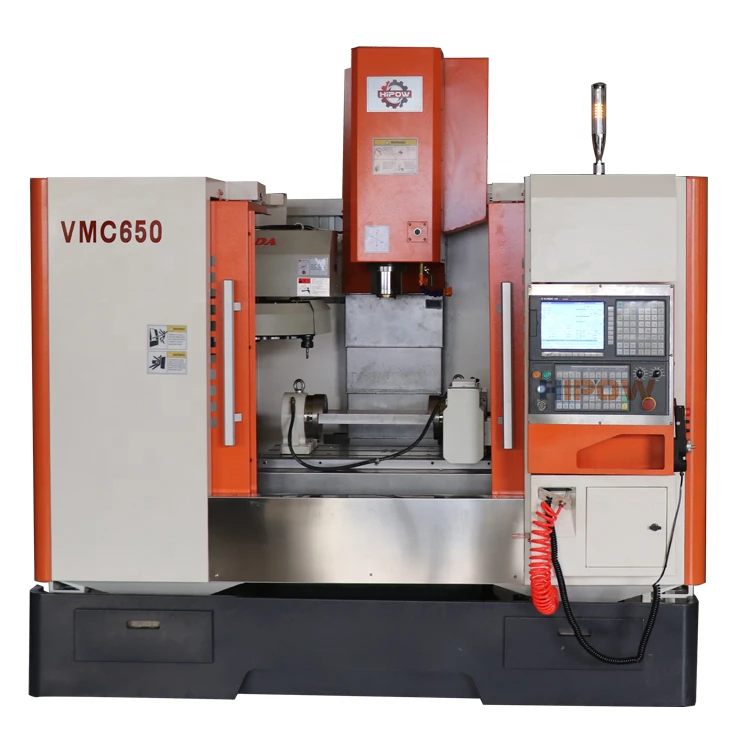 cnc 4 axis vertical machining center vmc 650 cnc machine centre