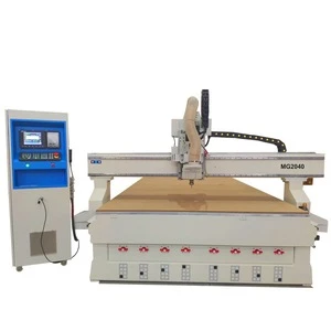 cnc router auto tool changer wood cutting drilling machine