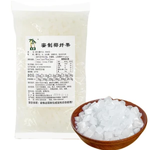 Coconut jelly pearl milk tea shop special raw materials for direct consumption of coconut pulp