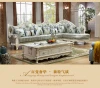 Comfortable Custom Rubber Wood Luxury Furniture Living Room Set Sofa Chair