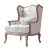 Import comfortable hotel sofa chair arm recliner chair sofa bedroom upholstered wing sofa chair from China