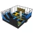 Import Commercial Indoor Elastic Bed Trampoline Park with Climbing Wall from China