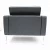 Import Commercial leather 1 seater Office reception sofa from China