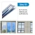 Import Commercial Window Tinting Film One Way Vision Deep Silver building solar window tinted glass film from China