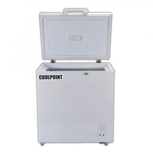 coolpoint 12v dc deep solar 158 liters chest freezer