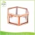 Import (copper finish) little handmade glass box/ring holder wholesale Geometric little glass box with a hinged roof from China
